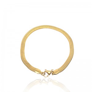 Lanțul de lame de aur din oțel inoxidabil european și american